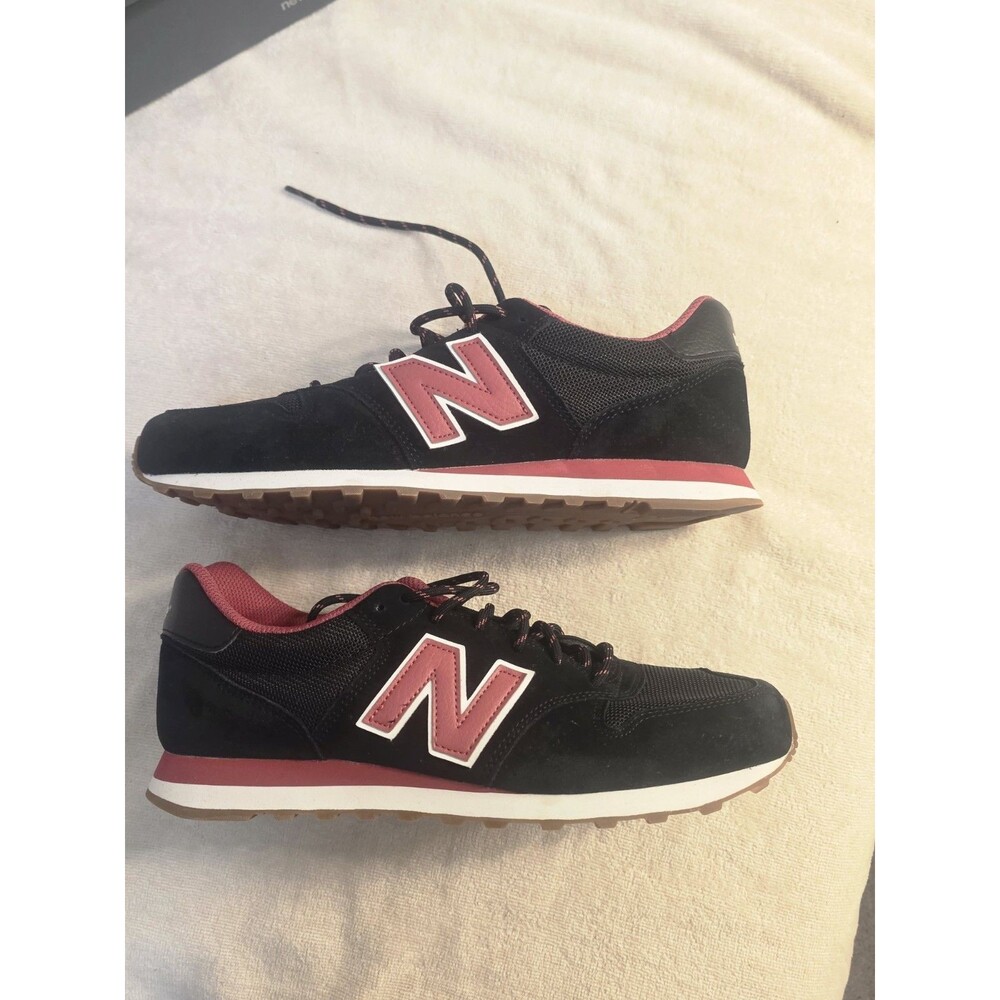 New Balance GM50OSF Men's Size 9.5 Black Red Casual Classics Sneakers